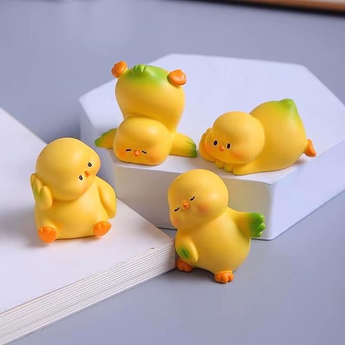 Decorative Showpiece Small Baby Chicks Statues